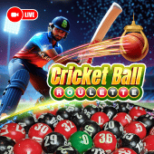 Cricket Ball Roulette luckypot live casino game